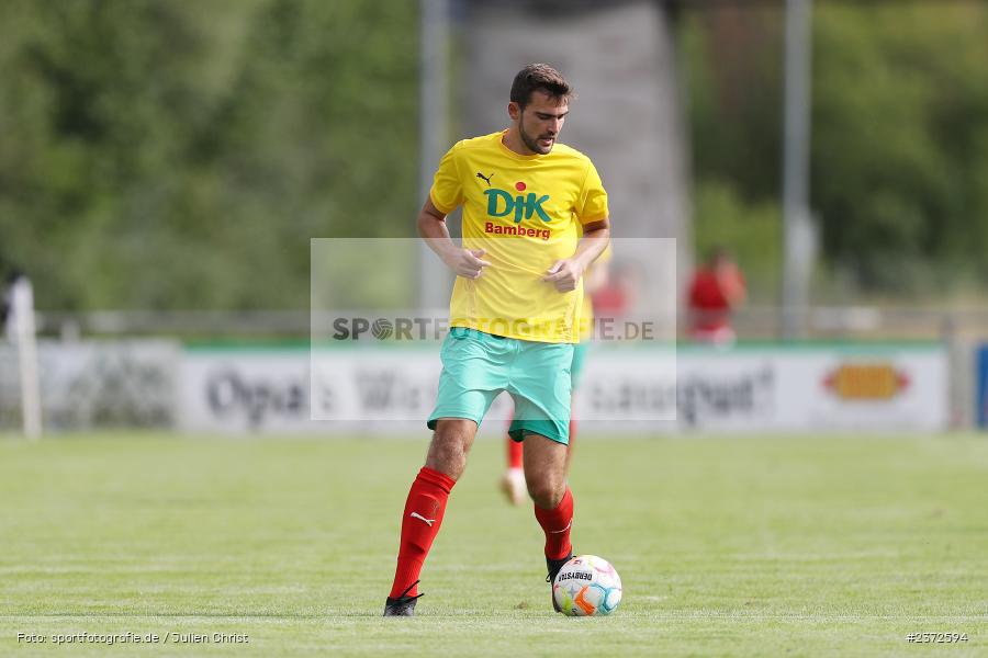 Jonathan Müller, Sportgelände, Karlburg, 05.08.2023, sport, action, BFV, Fussball, Saison 2023/2024, 4. Spieltag, Landesliga Nordwest, TSV; DJK, DJK Don Bosco Bamberg, TSV Karlburg - Bild-ID: 2372594