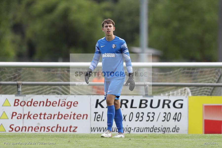 Linus Eiselein, Sportgelände, Karlburg, 05.08.2023, sport, action, BFV, Fussball, Saison 2023/2024, 4. Spieltag, Landesliga Nordwest, TSV; DJK, DJK Don Bosco Bamberg, TSV Karlburg - Bild-ID: 2372596