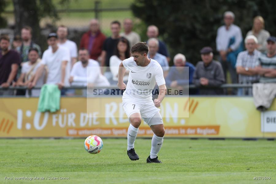 Markus Mjalov, Sportgelände, Karlburg, 05.08.2023, sport, action, BFV, Fussball, Saison 2023/2024, 4. Spieltag, Landesliga Nordwest, TSV; DJK, DJK Don Bosco Bamberg, TSV Karlburg - Bild-ID: 2372599