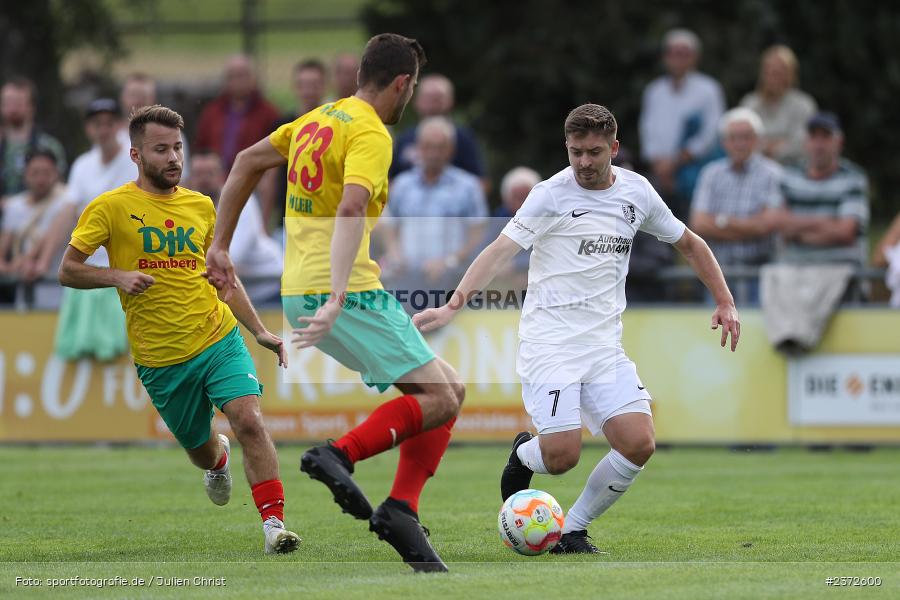 Markus Mjalov, Sportgelände, Karlburg, 05.08.2023, sport, action, BFV, Fussball, Saison 2023/2024, 4. Spieltag, Landesliga Nordwest, TSV; DJK, DJK Don Bosco Bamberg, TSV Karlburg - Bild-ID: 2372600
