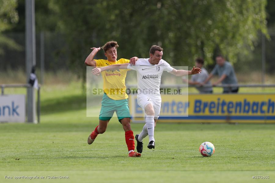 Sebastian Fries, Sportgelände, Karlburg, 05.08.2023, sport, action, BFV, Fussball, Saison 2023/2024, 4. Spieltag, Landesliga Nordwest, TSV; DJK, DJK Don Bosco Bamberg, TSV Karlburg - Bild-ID: 2372603