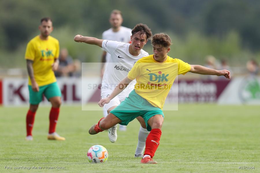 Luis Nüßlein, Sportgelände, Karlburg, 05.08.2023, sport, action, BFV, Fussball, Saison 2023/2024, 4. Spieltag, Landesliga Nordwest, TSV; DJK, DJK Don Bosco Bamberg, TSV Karlburg - Bild-ID: 2372604