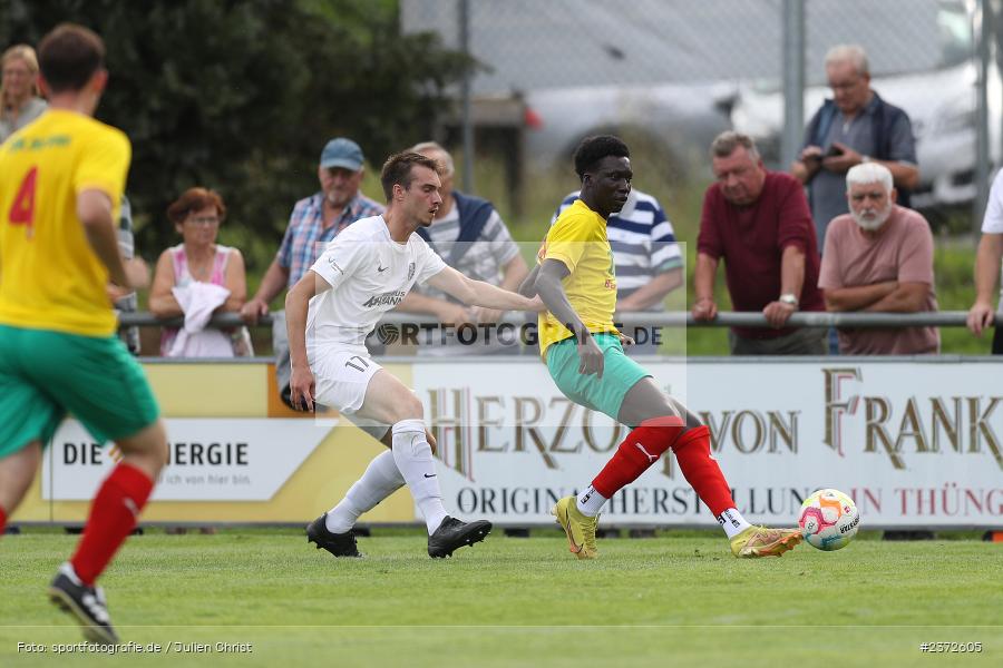 Sayko Trawally, Sportgelände, Karlburg, 05.08.2023, sport, action, BFV, Fussball, Saison 2023/2024, 4. Spieltag, Landesliga Nordwest, TSV; DJK, DJK Don Bosco Bamberg, TSV Karlburg - Bild-ID: 2372605
