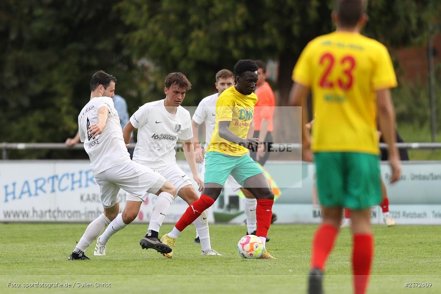 Sayko Trawally, Sportgelände, Karlburg, 05.08.2023, sport, action, BFV, Fussball, Saison 2023/2024, 4. Spieltag, Landesliga Nordwest, TSV; DJK, DJK Don Bosco Bamberg, TSV Karlburg - Bild-ID: 2372609