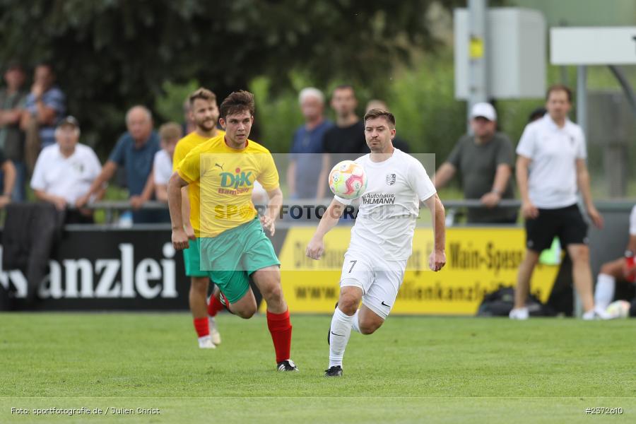 Markus Mjalov, Sportgelände, Karlburg, 05.08.2023, sport, action, BFV, Fussball, Saison 2023/2024, 4. Spieltag, Landesliga Nordwest, TSV; DJK, DJK Don Bosco Bamberg, TSV Karlburg - Bild-ID: 2372610