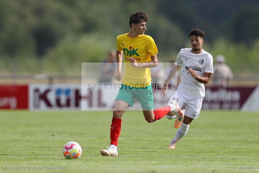 Sebastian Zweyer, Sportgelände, Karlburg, 05.08.2023, sport, action, BFV, Fussball, Saison 2023/2024, 4. Spieltag, Landesliga Nordwest, TSV; DJK, DJK Don Bosco Bamberg, TSV Karlburg - Bild-ID: 2372613