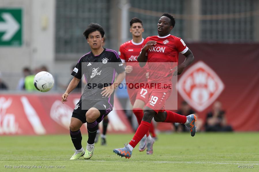 Taichi Fukui, AKON Arena, Würzburg, 06.08.2023, sport, action, BFV, Fussball, Saison 2023/2024, 3. Spieltag, Regionalliga Bayern, FCB, FWK, FC Bayern München II, FC Würzburger Kickers - Bild-ID: 2372625 Taichi Fukui, AKON Arena, Würzburg, 06.08.2023, sport, action, BFV, Fussball, Saison 2023/2024, 3. Spieltag, Regionalliga Bayern, FCB, FWK, FC Bayern München II, FC Würzburger Kickers - Bild-ID: 2372625