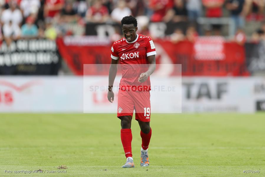 Benjika Caciel, AKON Arena, Würzburg, 06.08.2023, sport, action, BFV, Fussball, Saison 2023/2024, 3. Spieltag, Regionalliga Bayern, FCB, FWK, FC Bayern München II, FC Würzburger Kickers - Bild-ID: 2372640