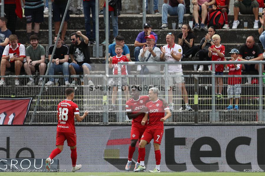 Thomas Haas, AKON Arena, Würzburg, 06.08.2023, sport, action, BFV, Fussball, Saison 2023/2024, 3. Spieltag, Regionalliga Bayern, FCB, FWK, FC Bayern München II, FC Würzburger Kickers - Bild-ID: 2372675
