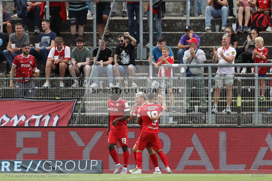 Thomas Haas, AKON Arena, Würzburg, 06.08.2023, sport, action, BFV, Fussball, Saison 2023/2024, 3. Spieltag, Regionalliga Bayern, FCB, FWK, FC Bayern München II, FC Würzburger Kickers - Bild-ID: 2372676