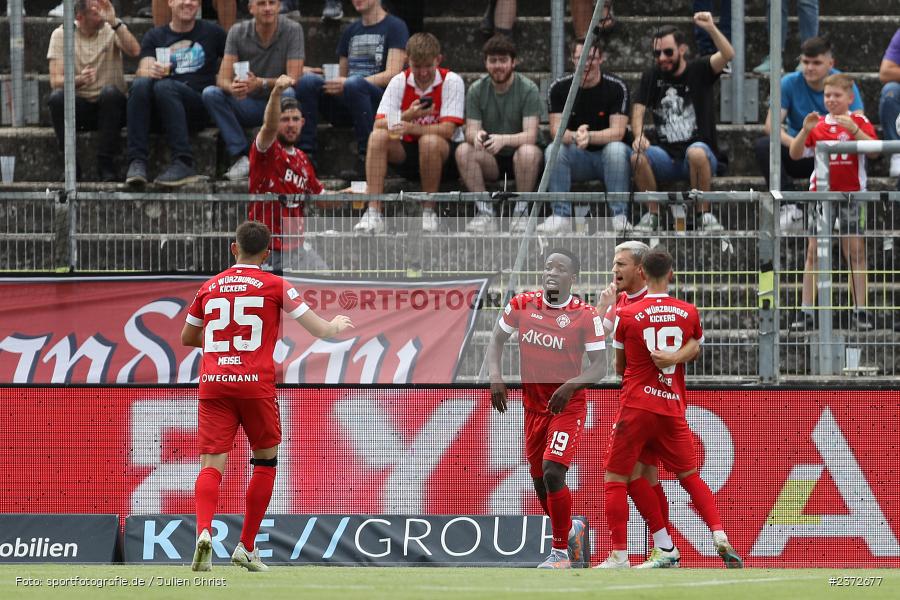 Thomas Haas, AKON Arena, Würzburg, 06.08.2023, sport, action, BFV, Fussball, Saison 2023/2024, 3. Spieltag, Regionalliga Bayern, FCB, FWK, FC Bayern München II, FC Würzburger Kickers - Bild-ID: 2372677