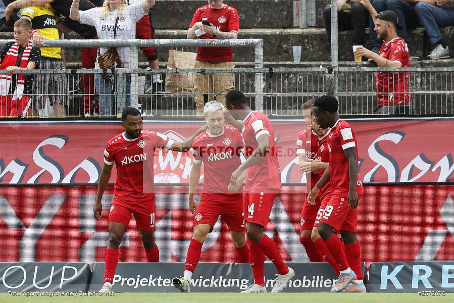 Thomas Haas, AKON Arena, Würzburg, 06.08.2023, sport, action, BFV, Fussball, Saison 2023/2024, 3. Spieltag, Regionalliga Bayern, FCB, FWK, FC Bayern München II, FC Würzburger Kickers - Bild-ID: 2372678
