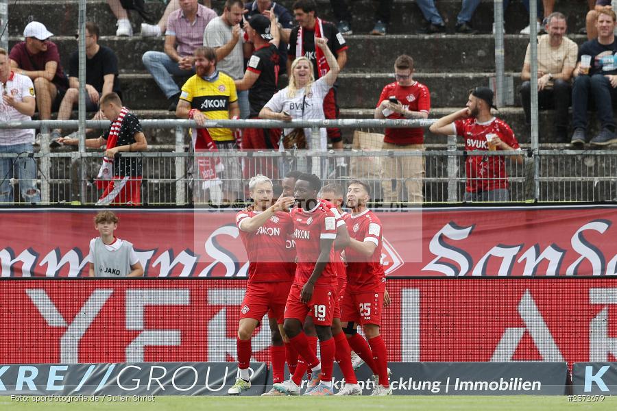 Thomas Haas, AKON Arena, Würzburg, 06.08.2023, sport, action, BFV, Fussball, Saison 2023/2024, 3. Spieltag, Regionalliga Bayern, FCB, FWK, FC Bayern München II, FC Würzburger Kickers - Bild-ID: 2372679
