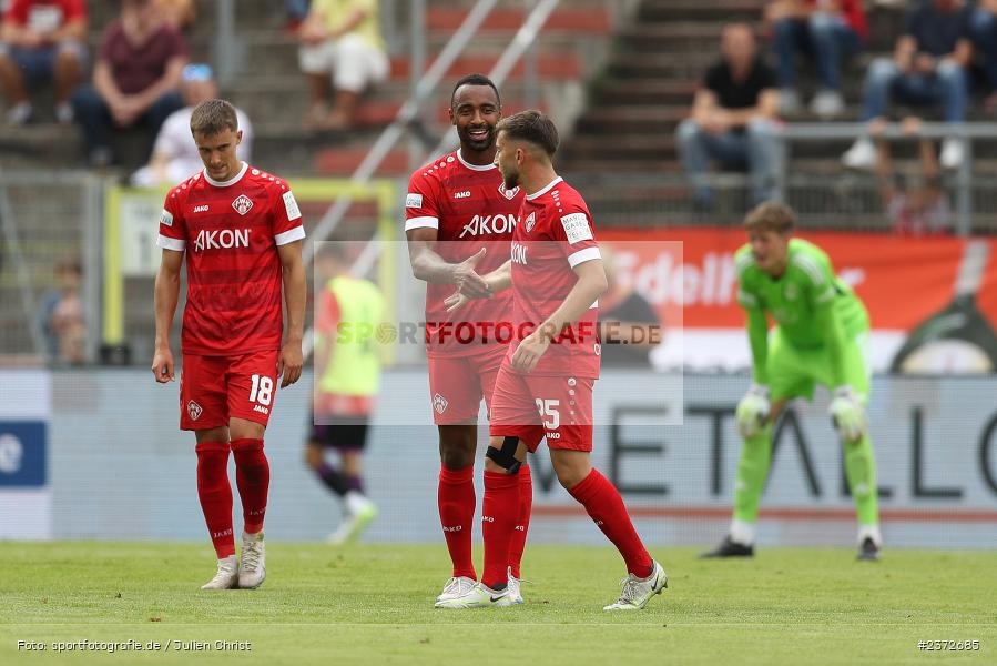 Saliou Sané, AKON Arena, Würzburg, 06.08.2023, sport, action, BFV, Fussball, Saison 2023/2024, 3. Spieltag, Regionalliga Bayern, FCB, FWK, FC Bayern München II, FC Würzburger Kickers - Bild-ID: 2372685