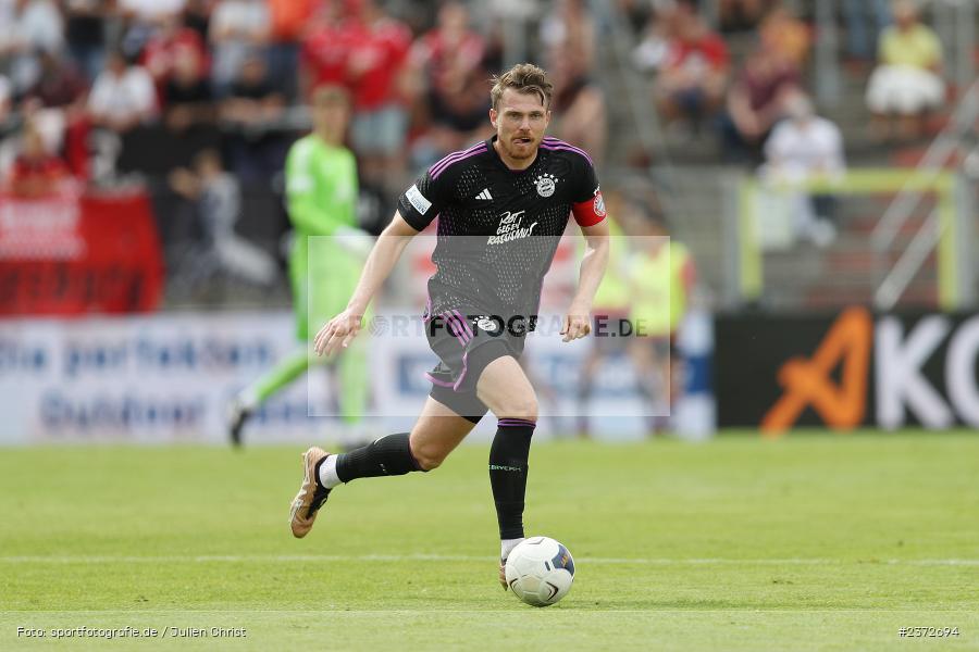 Steve Breitkreuz, AKON Arena, Würzburg, 06.08.2023, sport, action, BFV, Fussball, Saison 2023/2024, 3. Spieltag, Regionalliga Bayern, FCB, FWK, FC Bayern München II, FC Würzburger Kickers - Bild-ID: 2372694