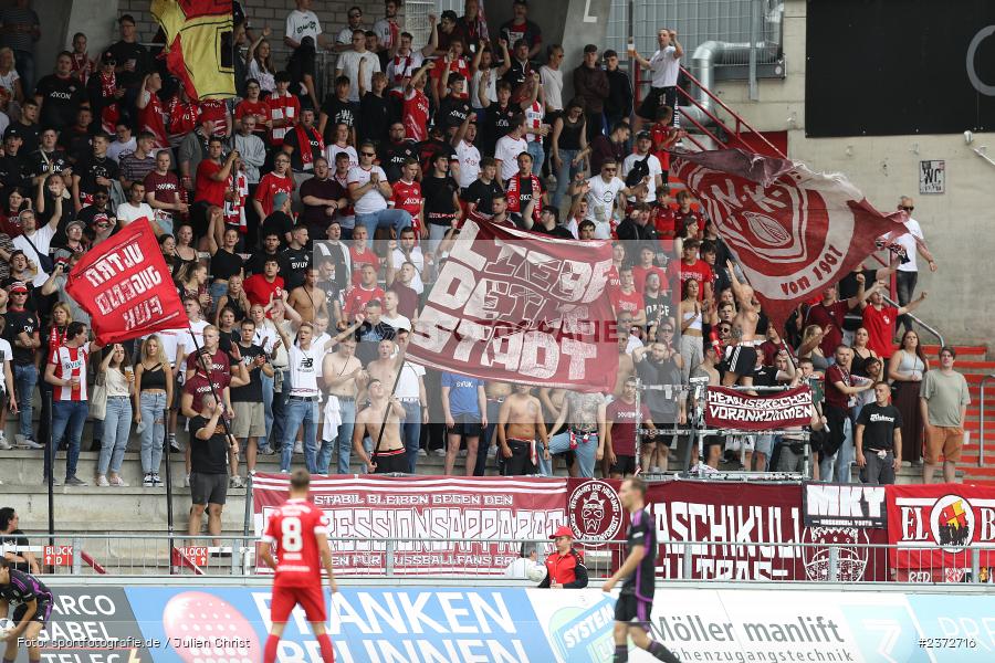 AKON Arena, Würzburg, 06.08.2023, sport, action, BFV, Fussball, Saison 2023/2024, 3. Spieltag, Regionalliga Bayern, FCB, FWK, FC Bayern München II, FC Würzburger Kickers - Bild-ID: 2372716