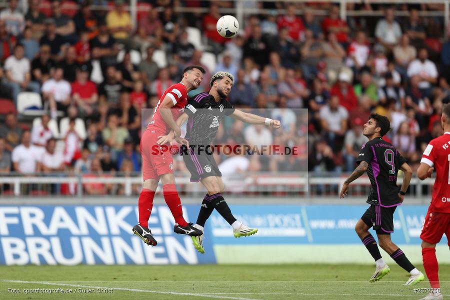 Dion Berisha, AKON Arena, Würzburg, 06.08.2023, sport, action, BFV, Fussball, Saison 2023/2024, 3. Spieltag, Regionalliga Bayern, FCB, FWK, FC Bayern München II, FC Würzburger Kickers - Bild-ID: 2372730