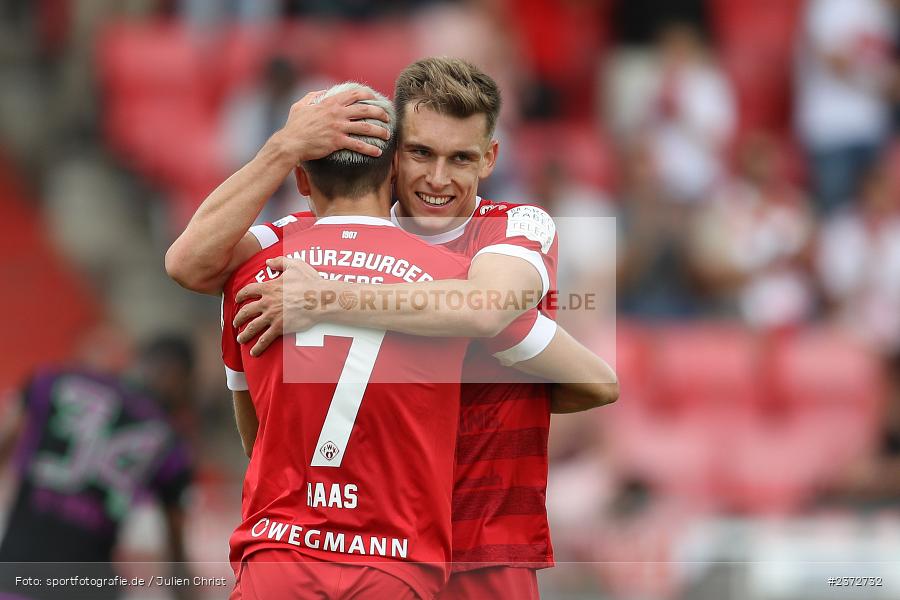 Marius Wegmann, AKON Arena, Würzburg, 06.08.2023, sport, action, BFV, Fussball, Saison 2023/2024, 3. Spieltag, Regionalliga Bayern, FCB, FWK, FC Bayern München II, FC Würzburger Kickers - Bild-ID: 2372732