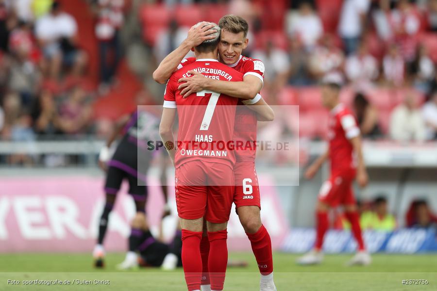Marius Wegmann, AKON Arena, Würzburg, 06.08.2023, sport, action, BFV, Fussball, Saison 2023/2024, 3. Spieltag, Regionalliga Bayern, FCB, FWK, FC Bayern München II, FC Würzburger Kickers - Bild-ID: 2372736
