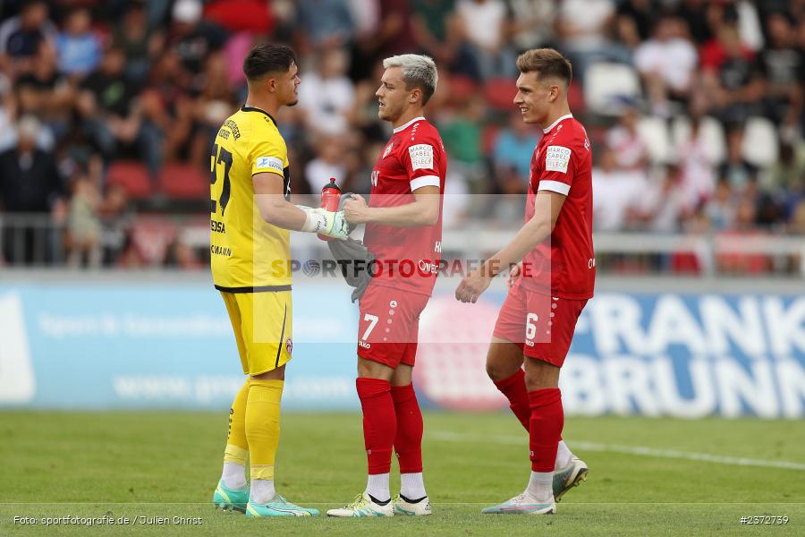 Vincent Friedsam, AKON Arena, Würzburg, 06.08.2023, sport, action, BFV, Fussball, Saison 2023/2024, 3. Spieltag, Regionalliga Bayern, FCB, FWK, FC Bayern München II, FC Würzburger Kickers - Bild-ID: 2372739