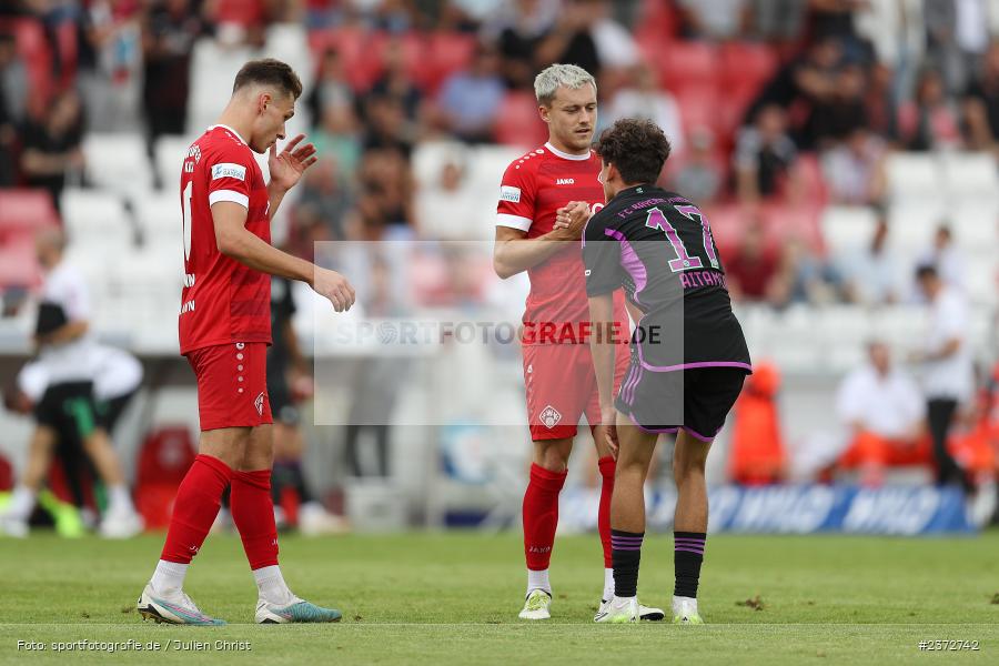 Thomas Haas, AKON Arena, Würzburg, 06.08.2023, sport, action, BFV, Fussball, Saison 2023/2024, 3. Spieltag, Regionalliga Bayern, FCB, FWK, FC Bayern München II, FC Würzburger Kickers - Bild-ID: 2372742