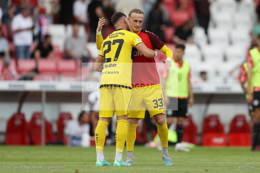 Norman Quindt, AKON Arena, Würzburg, 06.08.2023, sport, action, BFV, Fussball, Saison 2023/2024, 3. Spieltag, Regionalliga Bayern, FCB, FWK, FC Bayern München II, FC Würzburger Kickers - Bild-ID: 2372748