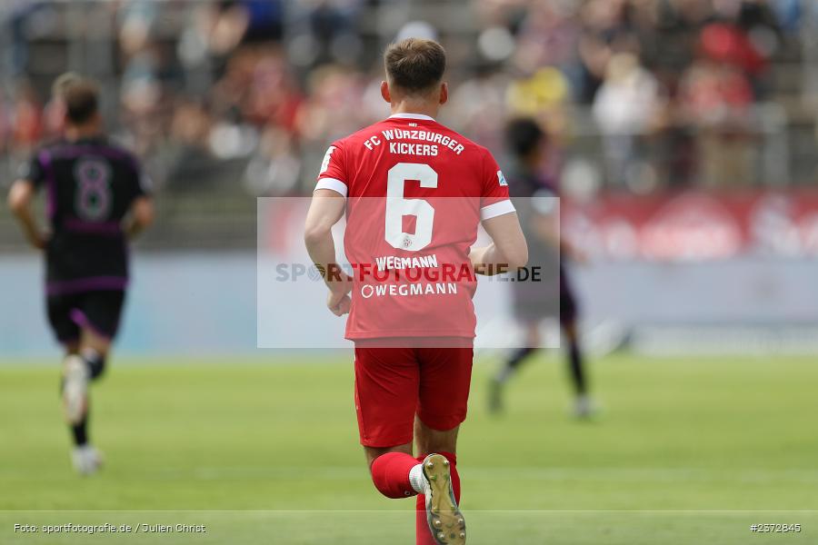 Marius Wegmann, AKON Arena, Würzburg, 06.08.2023, sport, action, BFV, Fussball, Saison 2023/2024, 3. Spieltag, Regionalliga Bayern, FCB, FWK, FC Bayern München II, FC Würzburger Kickers - Bild-ID: 2372845
