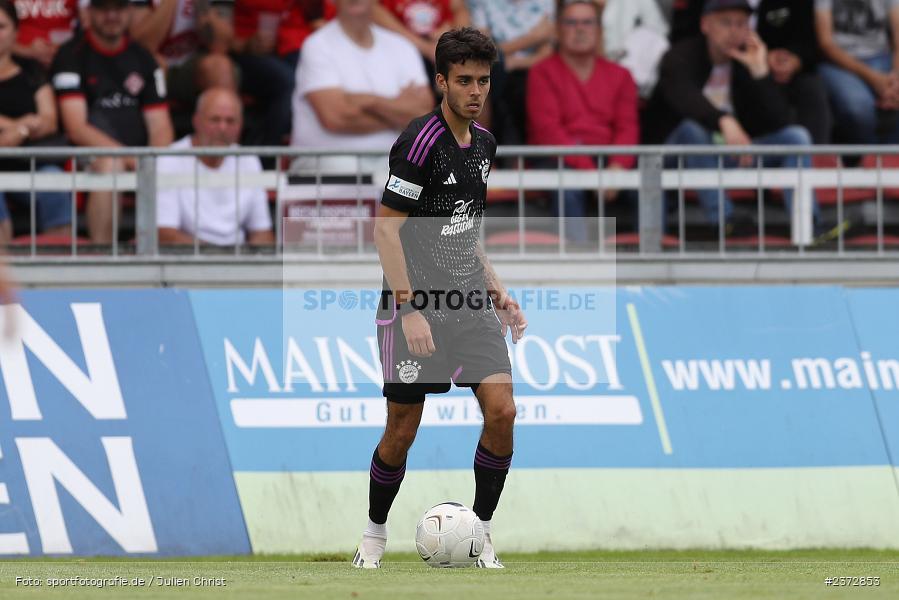 Lucas Fernando Copado Schrobenhauser, AKON Arena, Würzburg, 06.08.2023, sport, action, BFV, Fussball, Saison 2023/2024, 3. Spieltag, Regionalliga Bayern, FCB, FWK, FC Bayern München II, FC Würzburger Kickers - Bild-ID: 2372853