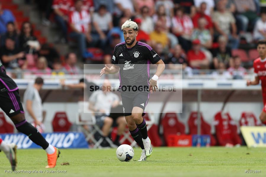 Dion Berisha, AKON Arena, Würzburg, 06.08.2023, sport, action, BFV, Fussball, Saison 2023/2024, 3. Spieltag, Regionalliga Bayern, FCB, FWK, FC Bayern München II, FC Würzburger Kickers - Bild-ID: 2372861
