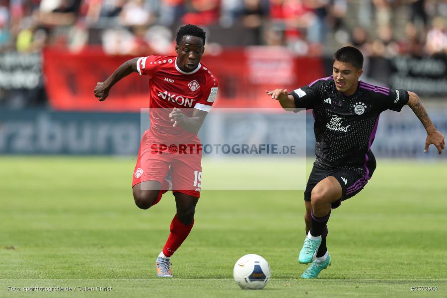 Benjika Caciel, AKON Arena, Würzburg, 06.08.2023, sport, action, BFV, Fussball, Saison 2023/2024, 3. Spieltag, Regionalliga Bayern, FCB, FWK, FC Bayern München II, FC Würzburger Kickers - Bild-ID: 2372902 Benjika Caciel, AKON Arena, Würzburg, 06.08.2023, sport, action, BFV, Fussball, Saison 2023/2024, 3. Spieltag, Regionalliga Bayern, FCB, FWK, FC Bayern München II, FC Würzburger Kickers - Bild-ID: 2372902