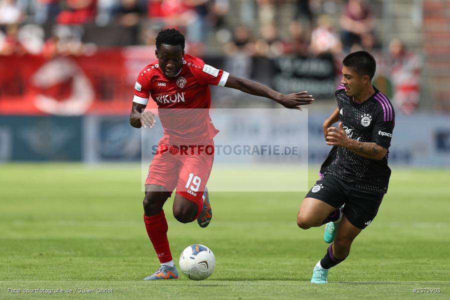 Benjika Caciel, AKON Arena, Würzburg, 06.08.2023, sport, action, BFV, Fussball, Saison 2023/2024, 3. Spieltag, Regionalliga Bayern, FCB, FWK, FC Bayern München II, FC Würzburger Kickers - Bild-ID: 2372903 Benjika Caciel, AKON Arena, Würzburg, 06.08.2023, sport, action, BFV, Fussball, Saison 2023/2024, 3. Spieltag, Regionalliga Bayern, FCB, FWK, FC Bayern München II, FC Würzburger Kickers - Bild-ID: 2372903