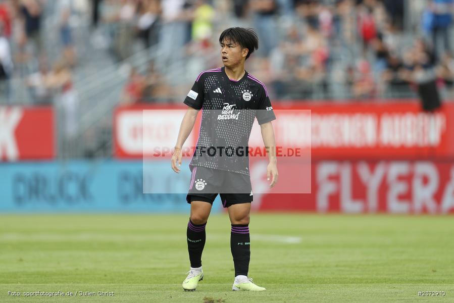 Taichi Fukui, AKON Arena, Würzburg, 06.08.2023, sport, action, BFV, Fussball, Saison 2023/2024, 3. Spieltag, Regionalliga Bayern, FCB, FWK, FC Bayern München II, FC Würzburger Kickers - Bild-ID: 2372910 Taichi Fukui, AKON Arena, Würzburg, 06.08.2023, sport, action, BFV, Fussball, Saison 2023/2024, 3. Spieltag, Regionalliga Bayern, FCB, FWK, FC Bayern München II, FC Würzburger Kickers - Bild-ID: 2372910