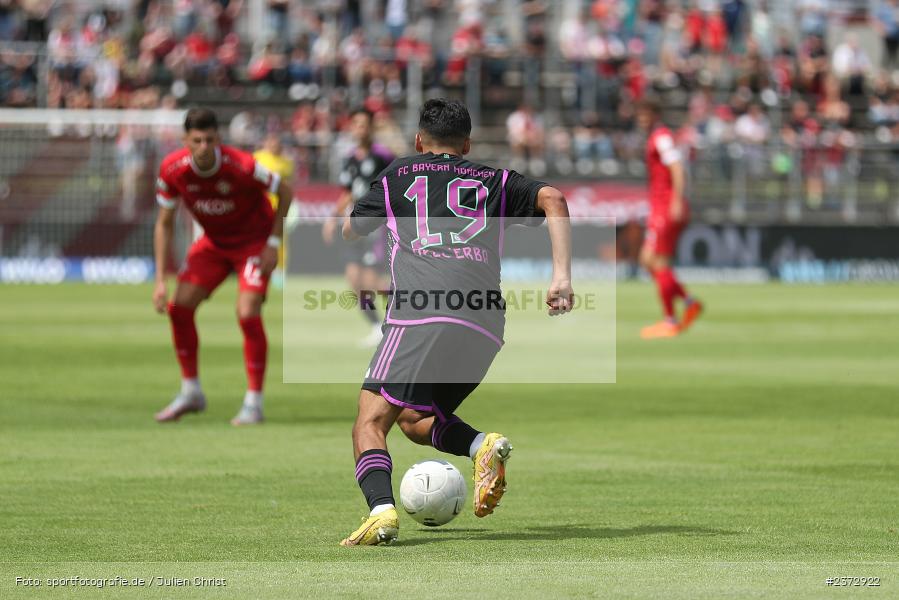 Davide Dell Erba, AKON Arena, Würzburg, 06.08.2023, sport, action, BFV, Fussball, Saison 2023/2024, 3. Spieltag, Regionalliga Bayern, FCB, FWK, FC Bayern München II, FC Würzburger Kickers - Bild-ID: 2372922