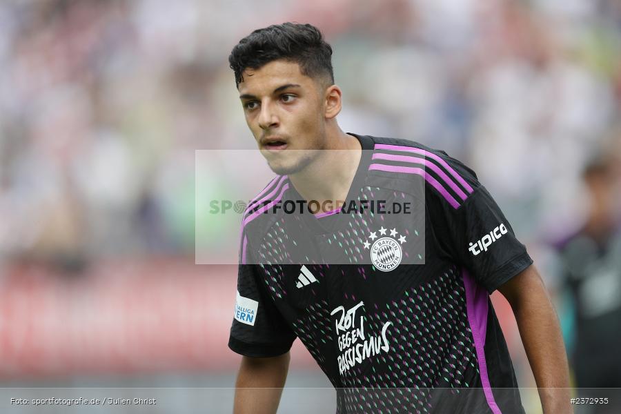 Davide Dell Erba, AKON Arena, Würzburg, 06.08.2023, sport, action, BFV, Fussball, Saison 2023/2024, 3. Spieltag, Regionalliga Bayern, FCB, FWK, FC Bayern München II, FC Würzburger Kickers - Bild-ID: 2372935