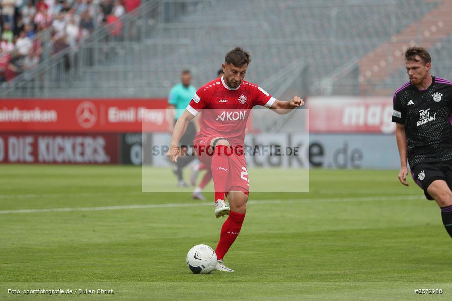 Dominik Meisel, AKON Arena, Würzburg, 06.08.2023, sport, action, BFV, Fussball, Saison 2023/2024, 3. Spieltag, Regionalliga Bayern, FCB, FWK, FC Bayern München II, FC Würzburger Kickers - Bild-ID: 2372938 Dominik Meisel, AKON Arena, Würzburg, 06.08.2023, sport, action, BFV, Fussball, Saison 2023/2024, 3. Spieltag, Regionalliga Bayern, FCB, FWK, FC Bayern München II, FC Würzburger Kickers - Bild-ID: 2372938
