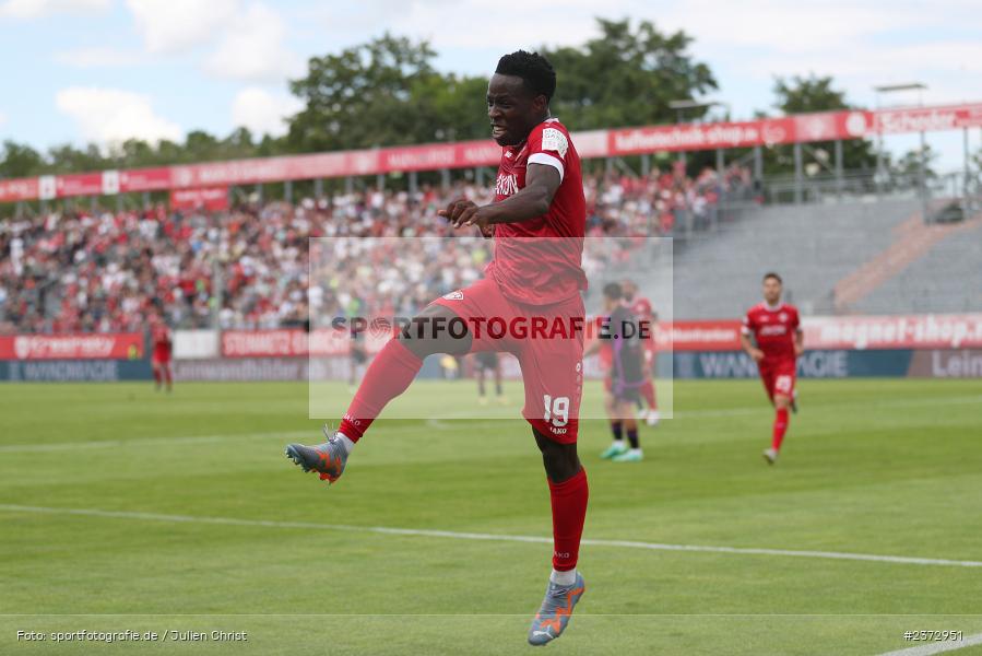 Benjika Caciel, AKON Arena, Würzburg, 06.08.2023, sport, action, BFV, Fussball, Saison 2023/2024, 3. Spieltag, Regionalliga Bayern, FCB, FWK, FC Bayern München II, FC Würzburger Kickers - Bild-ID: 2372951