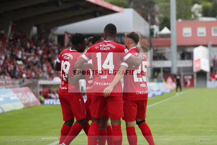 Benjika Caciel, AKON Arena, Würzburg, 06.08.2023, sport, action, BFV, Fussball, Saison 2023/2024, 3. Spieltag, Regionalliga Bayern, FCB, FWK, FC Bayern München II, FC Würzburger Kickers - Bild-ID: 2372965