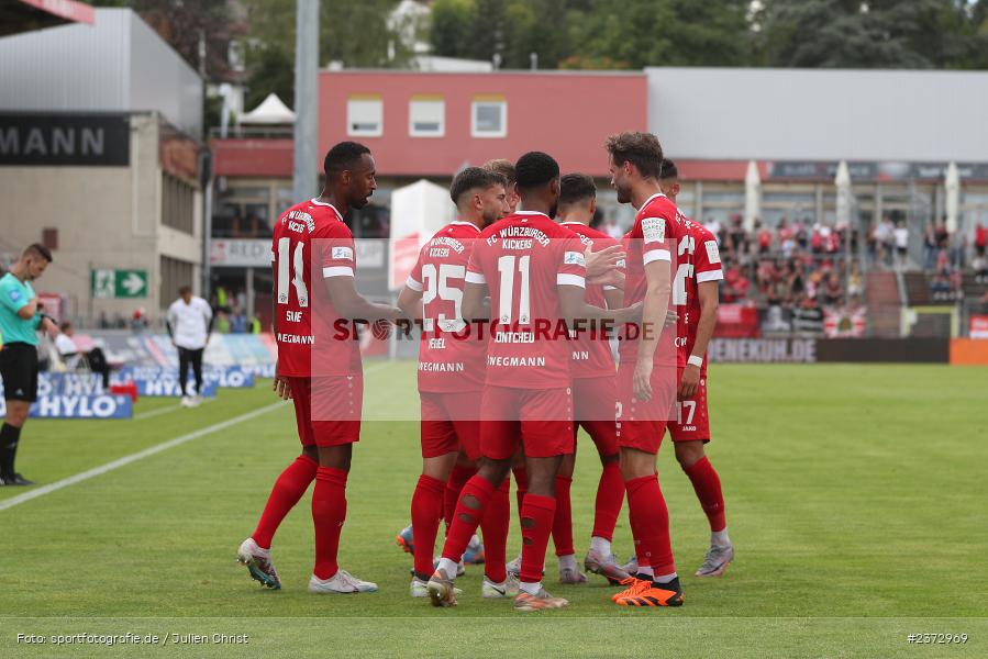 Benjika Caciel, AKON Arena, Würzburg, 06.08.2023, sport, action, BFV, Fussball, Saison 2023/2024, 3. Spieltag, Regionalliga Bayern, FCB, FWK, FC Bayern München II, FC Würzburger Kickers - Bild-ID: 2372969