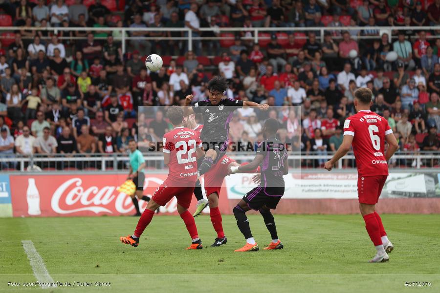 Taichi Fukui, AKON Arena, Würzburg, 06.08.2023, sport, action, BFV, Fussball, Saison 2023/2024, 3. Spieltag, Regionalliga Bayern, FCB, FWK, FC Bayern München II, FC Würzburger Kickers - Bild-ID: 2372976