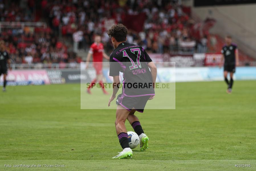 Younes Aitamer, AKON Arena, Würzburg, 06.08.2023, sport, action, BFV, Fussball, Saison 2023/2024, 3. Spieltag, Regionalliga Bayern, FCB, FWK, FC Bayern München II, FC Würzburger Kickers - Bild-ID: 2372985