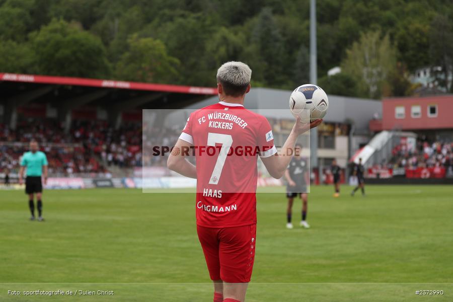 Thomas Haas, AKON Arena, Würzburg, 06.08.2023, sport, action, BFV, Fussball, Saison 2023/2024, 3. Spieltag, Regionalliga Bayern, FCB, FWK, FC Bayern München II, FC Würzburger Kickers - Bild-ID: 2372990