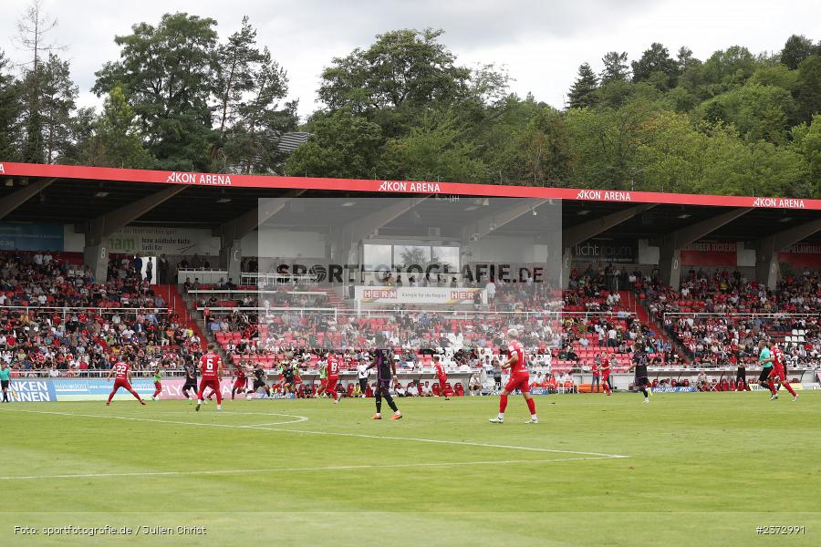 AKON Arena, Würzburg, 06.08.2023, sport, action, BFV, Fussball, Saison 2023/2024, 3. Spieltag, Regionalliga Bayern, FCB, FWK, FC Bayern München II, FC Würzburger Kickers - Bild-ID: 2372991
