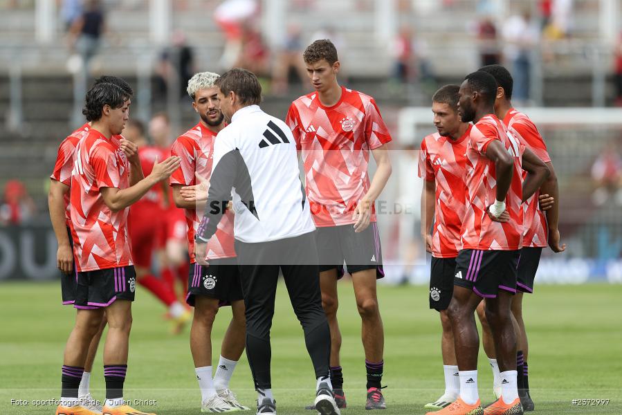 AKON Arena, Würzburg, 06.08.2023, sport, action, BFV, Fussball, Saison 2023/2024, 3. Spieltag, Regionalliga Bayern, FCB, FWK, FC Bayern München II, FC Würzburger Kickers - Bild-ID: 2372997