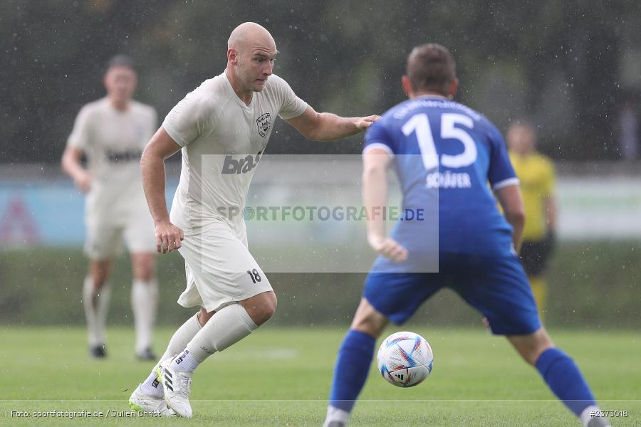 Marvin Sauerwein, Sportgelände, Unterpleichfeld, 06.08.2023, sport, action, BFV, Fussball, Saison 2023/2024, 4. Spieltag, Landesliga Nordwest, TUS, TSV, TuS 1893 Aschaffenburg-Leider, TSV Unterpleichfeld - Bild-ID: 2373018