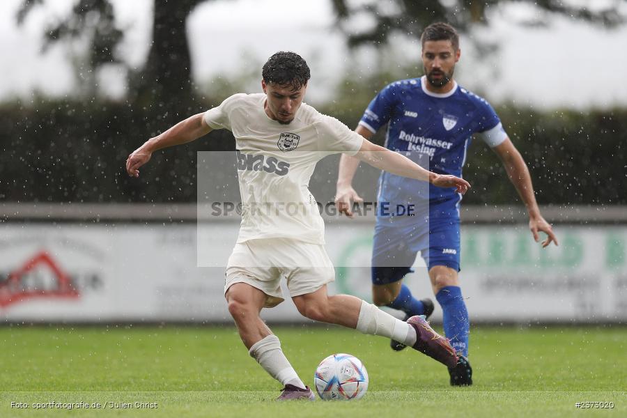 Aykut Oekeer, Sportgelände, Unterpleichfeld, 06.08.2023, sport, action, BFV, Fussball, Saison 2023/2024, 4. Spieltag, Landesliga Nordwest, TUS, TSV, TuS 1893 Aschaffenburg-Leider, TSV Unterpleichfeld - Bild-ID: 2373020