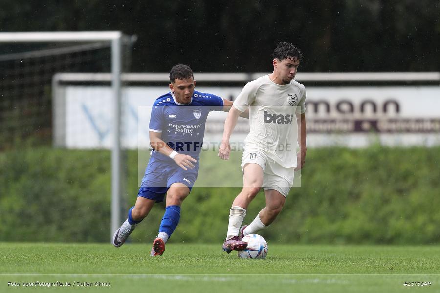 Aykut Oekeer, Sportgelände, Unterpleichfeld, 06.08.2023, sport, action, BFV, Fussball, Saison 2023/2024, 4. Spieltag, Landesliga Nordwest, TUS, TSV, TuS 1893 Aschaffenburg-Leider, TSV Unterpleichfeld - Bild-ID: 2373049