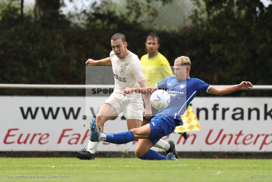 Philipp Zschirpe, Sportgelände, Unterpleichfeld, 06.08.2023, sport, action, BFV, Fussball, Saison 2023/2024, 4. Spieltag, Landesliga Nordwest, TUS, TSV, TuS 1893 Aschaffenburg-Leider, TSV Unterpleichfeld - Bild-ID: 2373050
