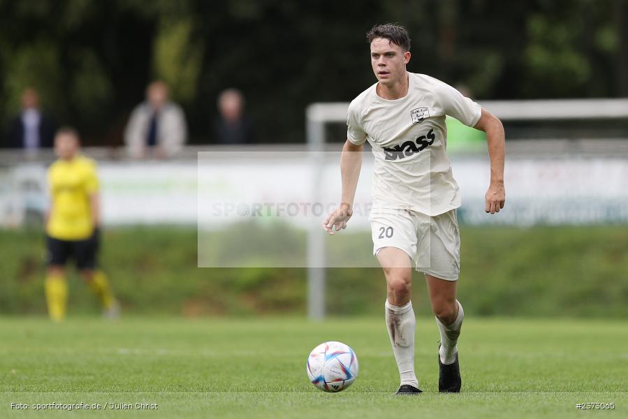Luis Brunn, Sportgelände, Unterpleichfeld, 06.08.2023, sport, action, BFV, Fussball, Saison 2023/2024, 4. Spieltag, Landesliga Nordwest, TUS, TSV, TuS 1893 Aschaffenburg-Leider, TSV Unterpleichfeld - Bild-ID: 2373065