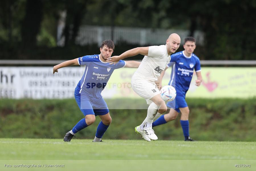 Marvin Sauerwein, Sportgelände, Unterpleichfeld, 06.08.2023, sport, action, BFV, Fussball, Saison 2023/2024, 4. Spieltag, Landesliga Nordwest, TUS, TSV, TuS 1893 Aschaffenburg-Leider, TSV Unterpleichfeld - Bild-ID: 2373092