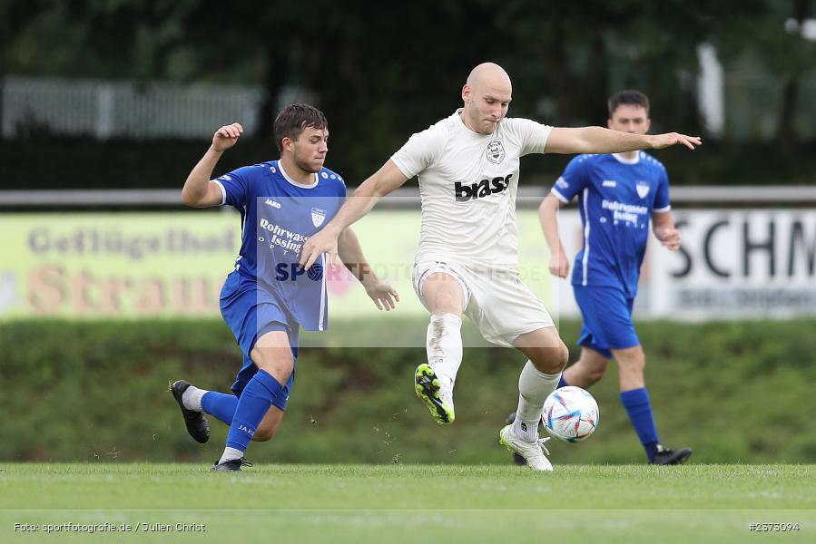 Marvin Sauerwein, Sportgelände, Unterpleichfeld, 06.08.2023, sport, action, BFV, Fussball, Saison 2023/2024, 4. Spieltag, Landesliga Nordwest, TUS, TSV, TuS 1893 Aschaffenburg-Leider, TSV Unterpleichfeld - Bild-ID: 2373094